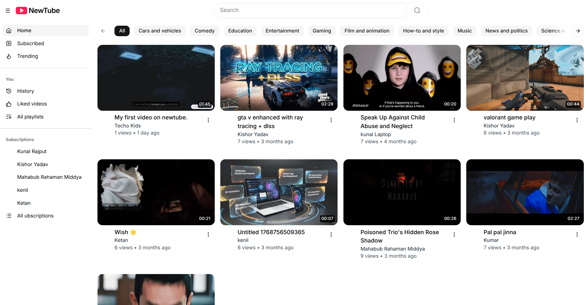 NEWTUBE